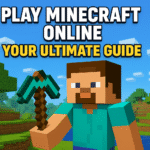 Minecraft online guide with character