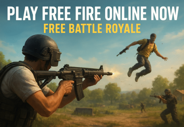 Join the action — Play Free Fire Online Now with friends in Free Battle Royale mode