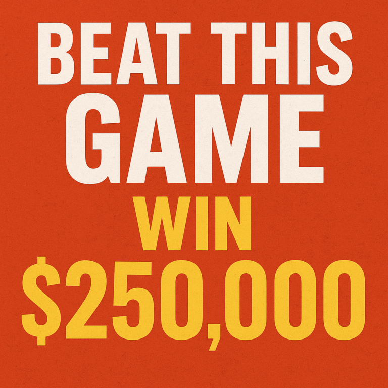 "beat this game win $250000 - high stakes gaming challenge"